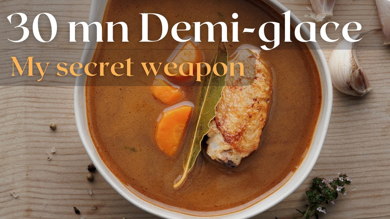 YouTube: la recette de la demi-glace