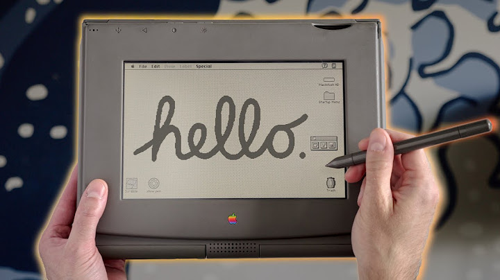 YouTube: Apple PenLite, the iPad before the iPad! [before the Newton!]